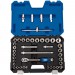DRAPER 1/2\" Sq. Dr. MM/AF Combined Socket Set (41 Piece)
