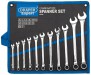 11 PIECE METRIC COMBINATION SPANNER SET