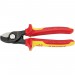 DRAPER EXPERT KNIPEX 165MM FULLY INSULATED CABLE SHEARS