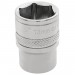 DRAPER 1/4\" Square Drive Hi-Torq® 6 Point Socket (13mm)