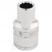 DRAPER 1/2\" Square Drive Hi-Torq® 12 Point Socket (10mm)