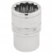 DRAPER 1/2\" Square Drive Hi-Torq® 12 Point Socket (18mm)