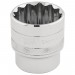 DRAPER 1/2\" Square Drive Hi-Torq® 12 Point Socket (23mm)