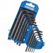 DRAPER 10 piece Metric Hexagon Key Set