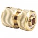 DRAPER Expert Brass 1/2\" Garden Hose Connector