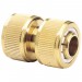 DRAPER Expert Brass 3/4\" Hose Repair Connector