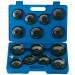 DRAPER EXPERT 15 PCE OIL FILTER CUP SOCKET SET