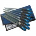 8 PIECE 200mm SOFT GRIP ENGINEERS FILE AND RASP SET