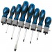 8 PIECE SOFT GRIP SCREWDRIVER SET