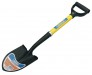 FIBREGLASS SHAFTED ROUND POINT BLADE MINI SHOVEL