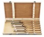 6 PIECE HSS WOODTURNING CHISEL SET