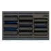 DRAPER 1/2\" Sq. Dr. Impact Socket Set in 1/4 Drawer EVA Insert Tray (11 Piece)