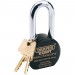 DRAPER EXPERT 63MM HEAVY DUTY ELECTRIC PLATED STAINLESS STEEL PADLOCK & 2 KEYS WITH SUPER TOUGH MOLYBDENUM STEEL 50MM LO