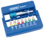 DRAPER Coloured Screwdriver Bit Set With Magnetic Holder (8 piece)