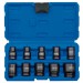 1/2\" Sq. Dr. Metric Impact Socket Set (10 Piece)