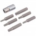 DRAPER Expert 7 Piece Draper Tx-Star Bit and Bit Holder Set