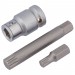 DRAPER Expert 1/2\" Sq. Dr. 3 Piece XZN Spline Bit Set