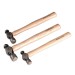 Sealey Ball Pein Hammer Set 3pc