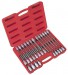 Sealey Hex Bit Socket Set 30pc 1/2Sq Drive