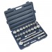 Sealey Socket Set 26pc 3/4Sq Drive Metric/Imperial