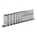 Sealey Socket Set 13pc 1/4Sq Drive Deep WallDrive Metric