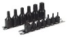 Sealey Impact TRX-Star Socket Set 13pc 1/4 & 3/8Sq Drive