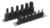 Sealey Impact TRX-Star Security Socket Set 13pc 1/4 & 3/8Sq Drive