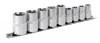 Sealey TRX-Star Socket Set 9pc 3/8 & 1/2Sq Drive E10-14 & E16-24