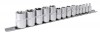 Sealey TRX-Star Socket Set 14pc 1/4, 3/8 & 1/2Sq Drive E4-24