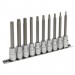 Sealey TRX-Star Socket Bit Set 10pc 3/8\"Sq Drive 100mm