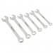 Sealey Combination Spanner Set 6pc Super Jumbo Metric