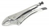 Sealey Locking Pliers Curved Jaws 190mm 0-42mm Capacity