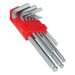 Sealey Ball-End Hex Key Set 9pc Long Metric