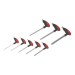 Sealey Ball-End Hex Key Set 8pc T-Handle Metric