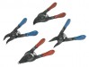 Sealey Mini Circlip Pliers Set 4pc