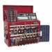 10 Drawer Topchest - Ball Bearing Runners - Red with Free 137pc Tool Kit