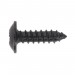 Sealey Self Tapping Screw 3.5 x 13mm Flanged Head Black Pozi BS 4174 Pack of 100