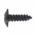 Sealey Self Tapping Screw 4.2 x 13mm Flanged Head Black Pozi BS 4174 Pack of 100