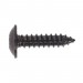 Sealey Self Tapping Screw 4.8 x 19mm Flanged Head Black Pozi BS 4174 Pack of 100