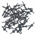 Sealey Plastic Rivets 6.3 x 25.2mm Pack of 50