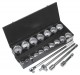 Sealey Socket Set 21pc 1Sq Drive Metric