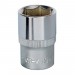 Sealey WallDrive Socket 19mm 1/2Sq Drive