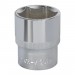 Sealey WallDrive Socket 24mm 1/2Sq Drive