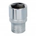 Sealey WallDrive Socket 12mm 1/4\"Sq Drive