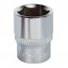 Sealey WallDrive Socket 14mm 1/4\"Sq Drive