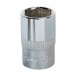 Sealey WallDrive Socket 13mm 3/8Sq Drive