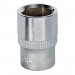 Sealey WallDrive Socket 14mm 3/8Sq Drive