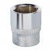 Sealey WallDrive Socket 18mm 3/8Sq Drive