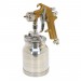 Sealey Spray Gun Suction Feed Siegen Brand 1.8mm Set-Up