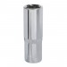 Sealey WallDrive Socket 18mm Deep 1/2Sq Drive Fully Polished